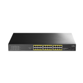 CUDY GS1028PS2 24-Port Gigabit PoE+ Switch with 2 Gigabit Uplink and 2 Combo ports 300W