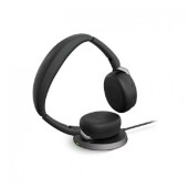 Jabra 26699-999-889 Evolve2 65 Flex MS Stereo USB-C Headset With Wireless Charging Stand - Black