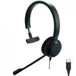 Jabra 4993-823-189 Evolve 20 MS Mono USB-C Headset - Black