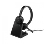 Jabra 6699-833-399 Evolve 65 TE MS Stereo Headset With Charging Stand - Black