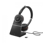 Jabra 7599-842-199 Evolve 75 SE MS Stereo With Charging Stand - Black