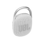 JBL Clip 4 Portable Bluetooth Speaker - White