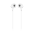 JBL Live 100 In-Ear Headphone - White