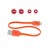 JBL Live 200BT Wireless In-Ear Neckband Headphone - Red